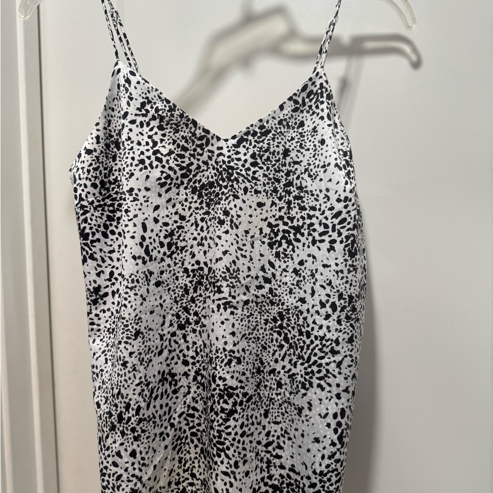 Nine West Monochrome Spotted Cami Dress